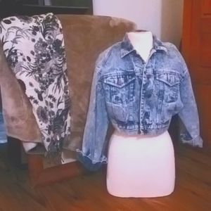 Nordstrom Brass Plum denim jacket